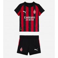 AC Milan Theo Hernandez #19 Hjemme Trøje Børn 2025-26 Kortærmet (+ Korte bukser)
